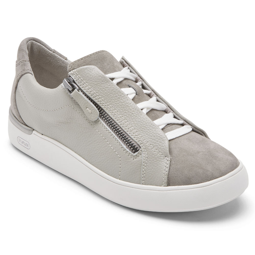 Tenis Rockport Mulher Cinzentas - Truflex Parissa Laced - 81576BQRU